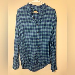 Faherty Blue Flannel - Large
